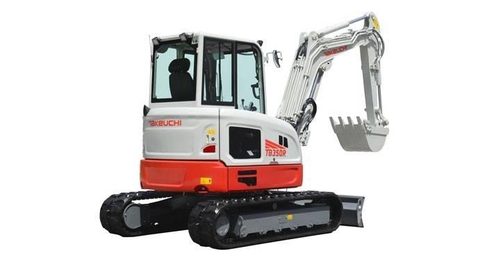 Takeuchi TB 350R Mini kotrók < 7t