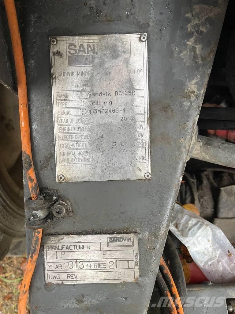Sandvik DC125R Talaj fúró