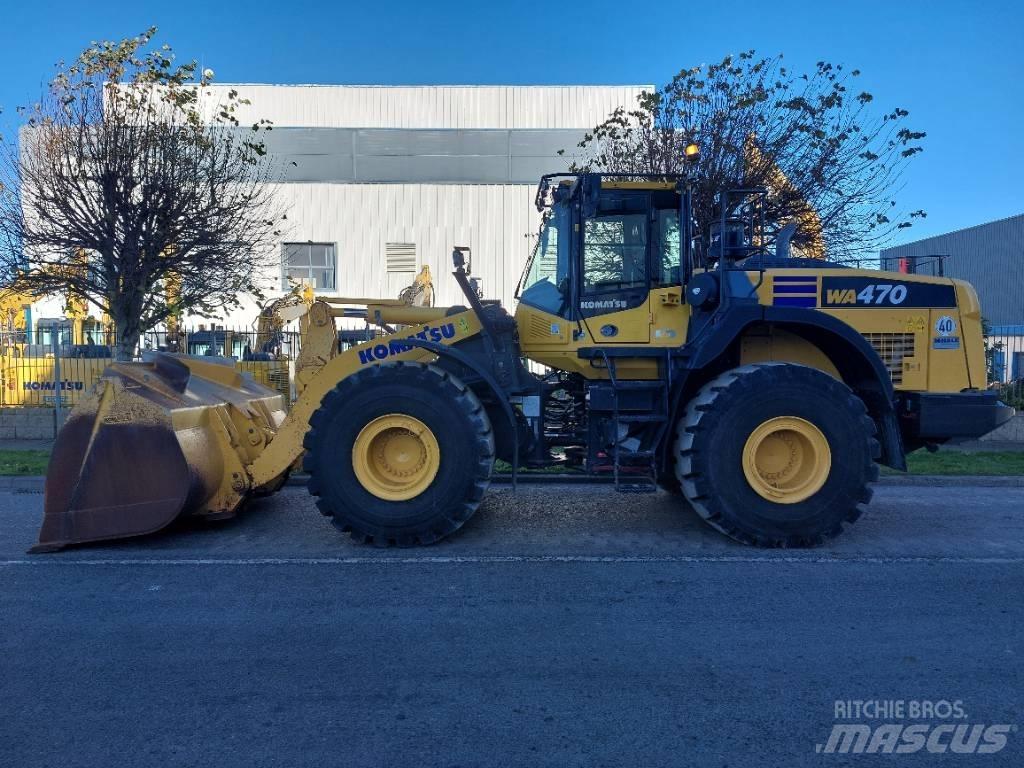 Komatsu WA470-8 Gumikerekes homlokrakodók