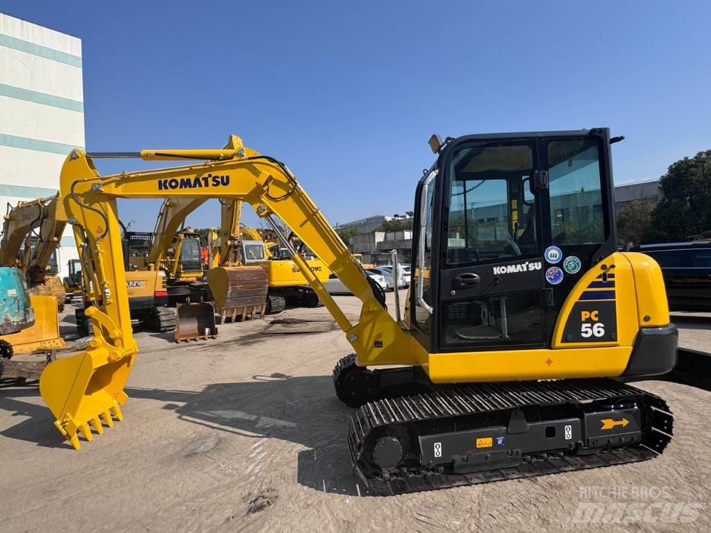 Komatsu PC 56 Lánctalpas kotrók