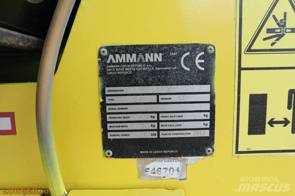 Ammann AV  95-2 Ikerdobos hengerek