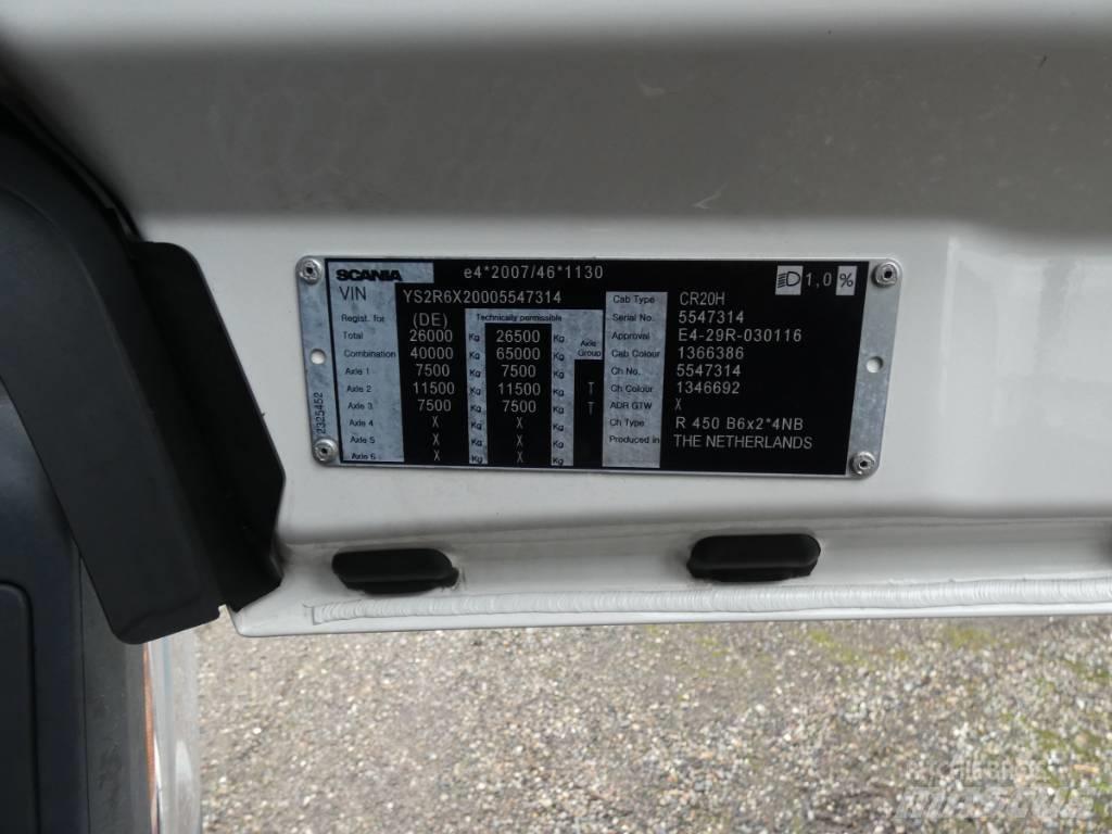 Scania R 450 Fülkés alváz