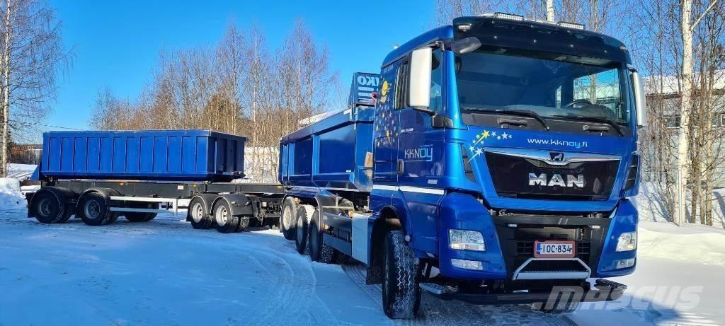 MAN TGX 35.580 Billenő teherautók