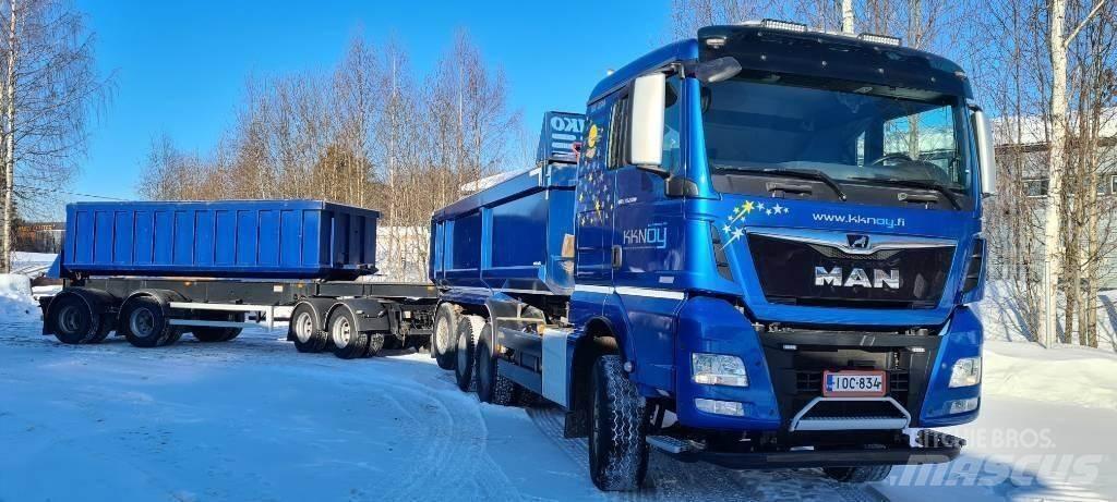 MAN TGX 35.580 Billenő teherautók