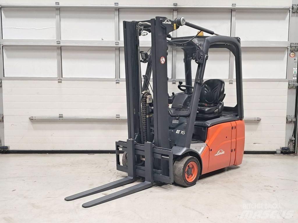 Linde E16C-01 Elektromos targoncák