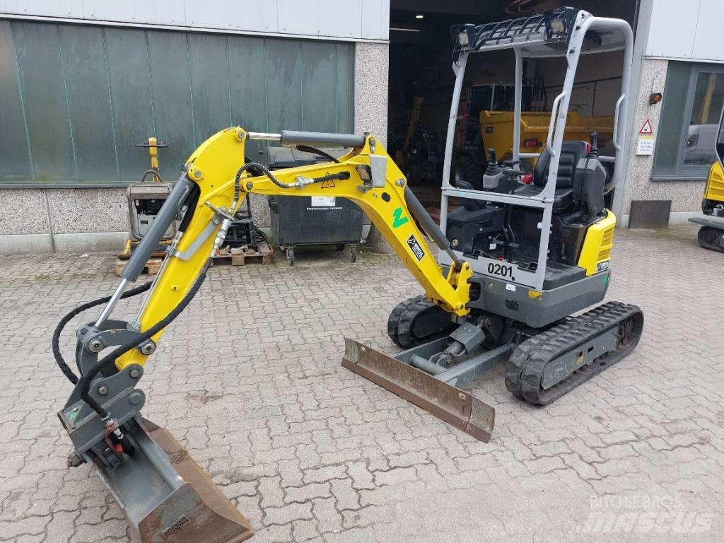Wacker Neuson EZ17e Lánctalpas kotrók