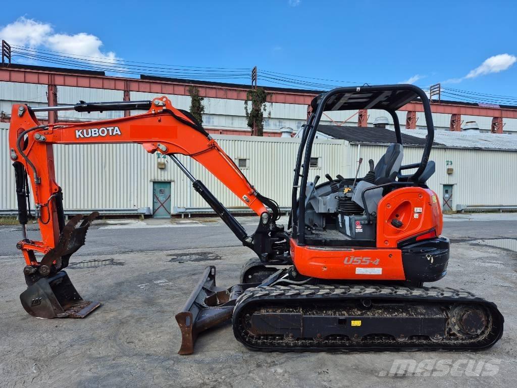Kubota U 55-4 Mini kotrók < 7t