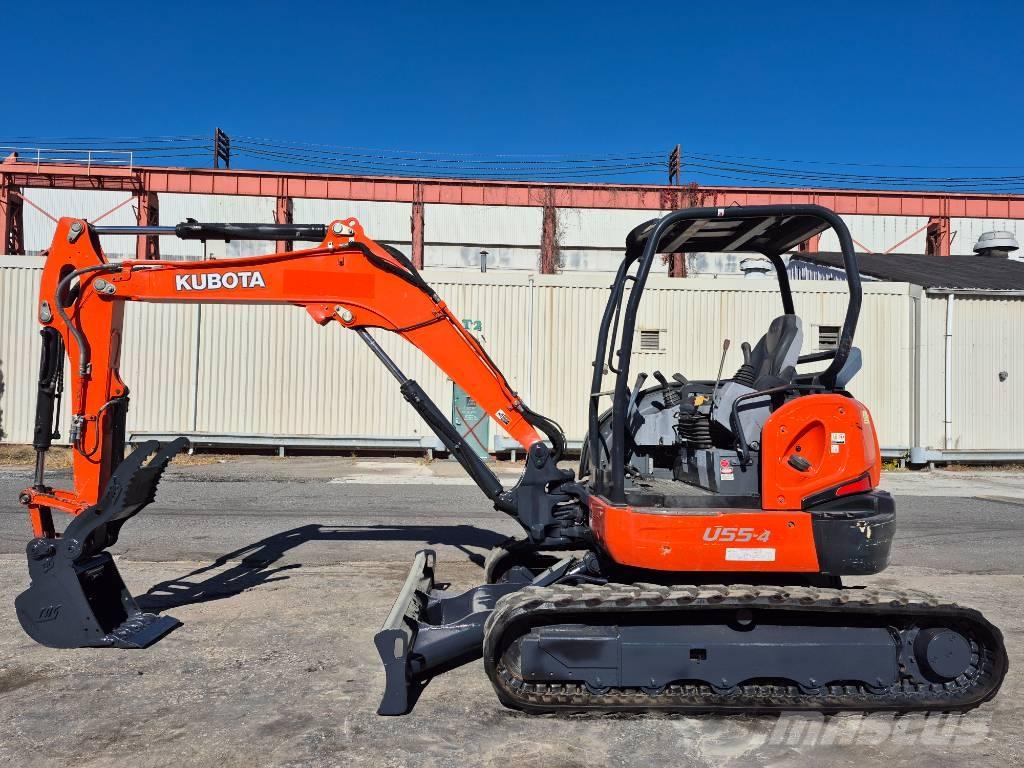 Kubota U 55-4 Mini kotrók < 7t