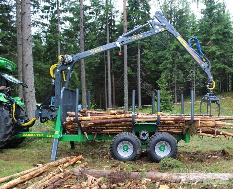 Farma 6,7-10 4WD Erdészeti pótkocsik