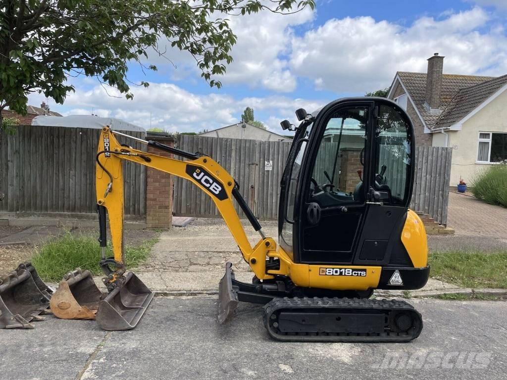 JCB 8018 CTS Mini kotrók < 7t