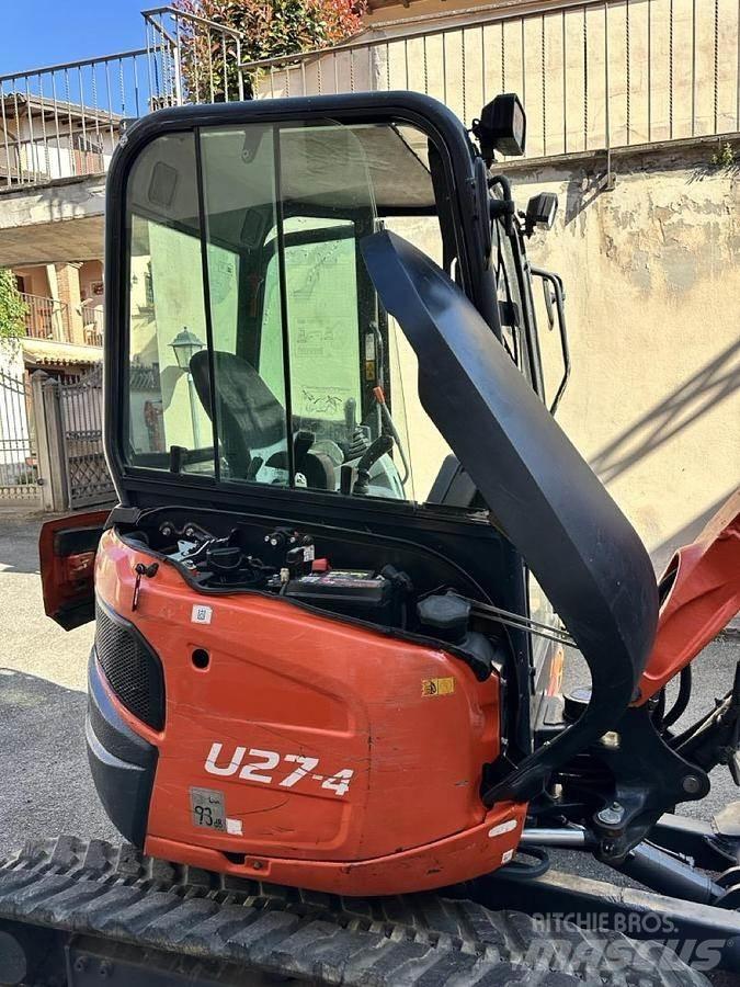 Kubota U27-4 Mini kotrók < 7t