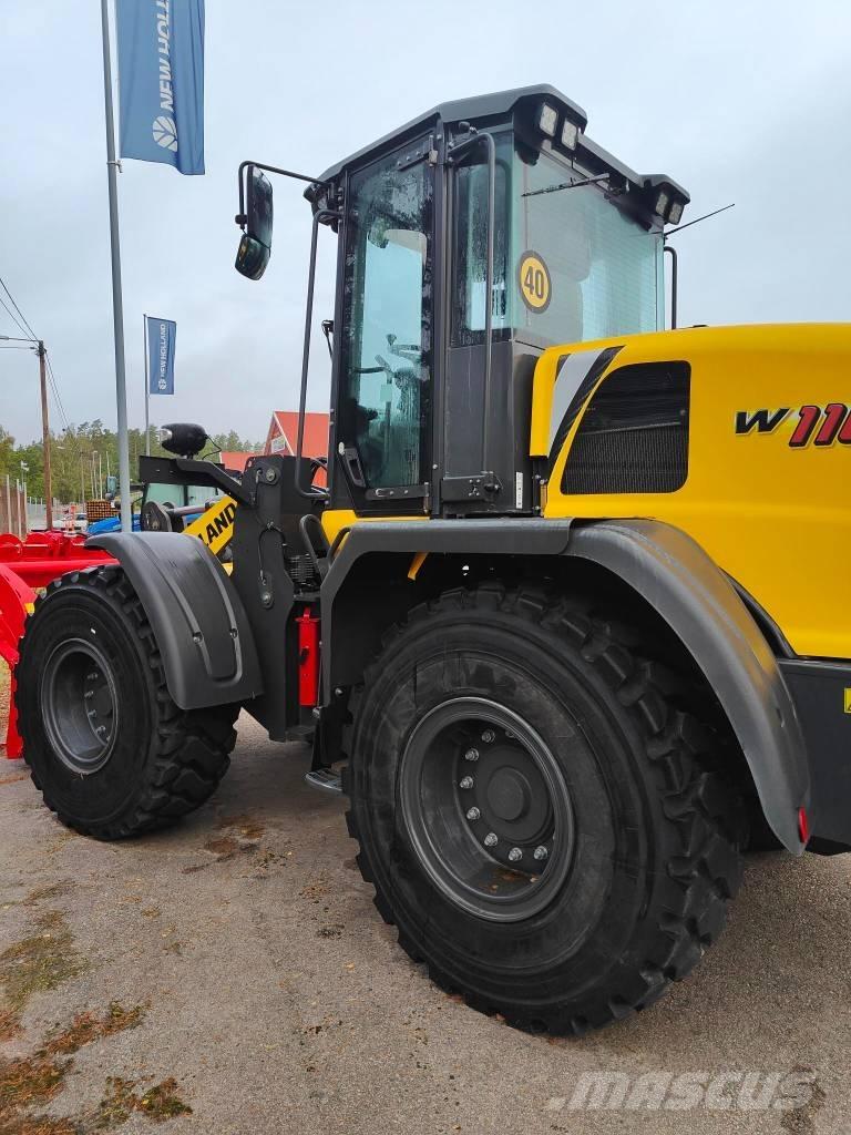 New Holland W 110 D Gumikerekes homlokrakodók