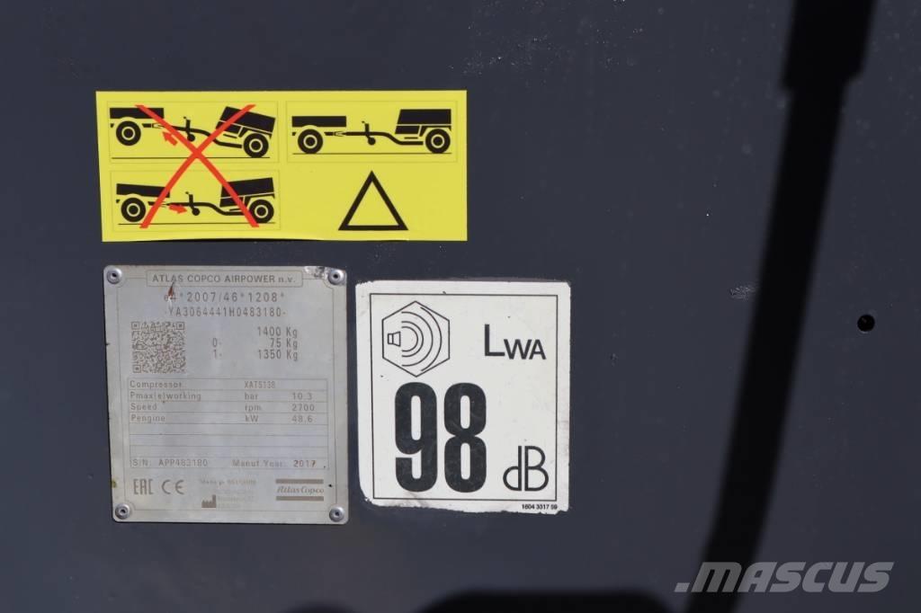 Atlas Copco XATS138 Kompresszorok
