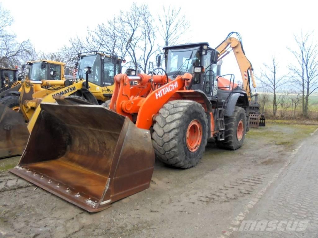 Hitachi ZW 310-6 Gumikerekes homlokrakodók