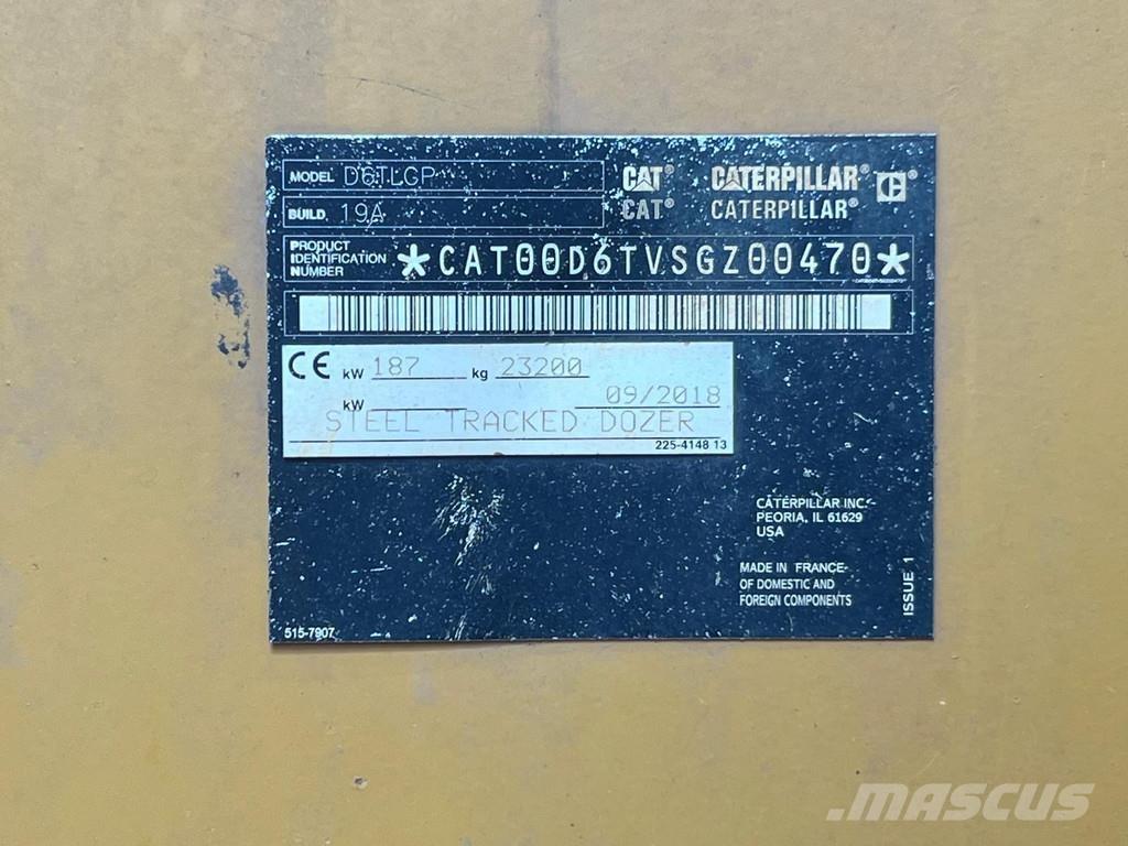 CAT D6T LGP lánctalpas dózerek