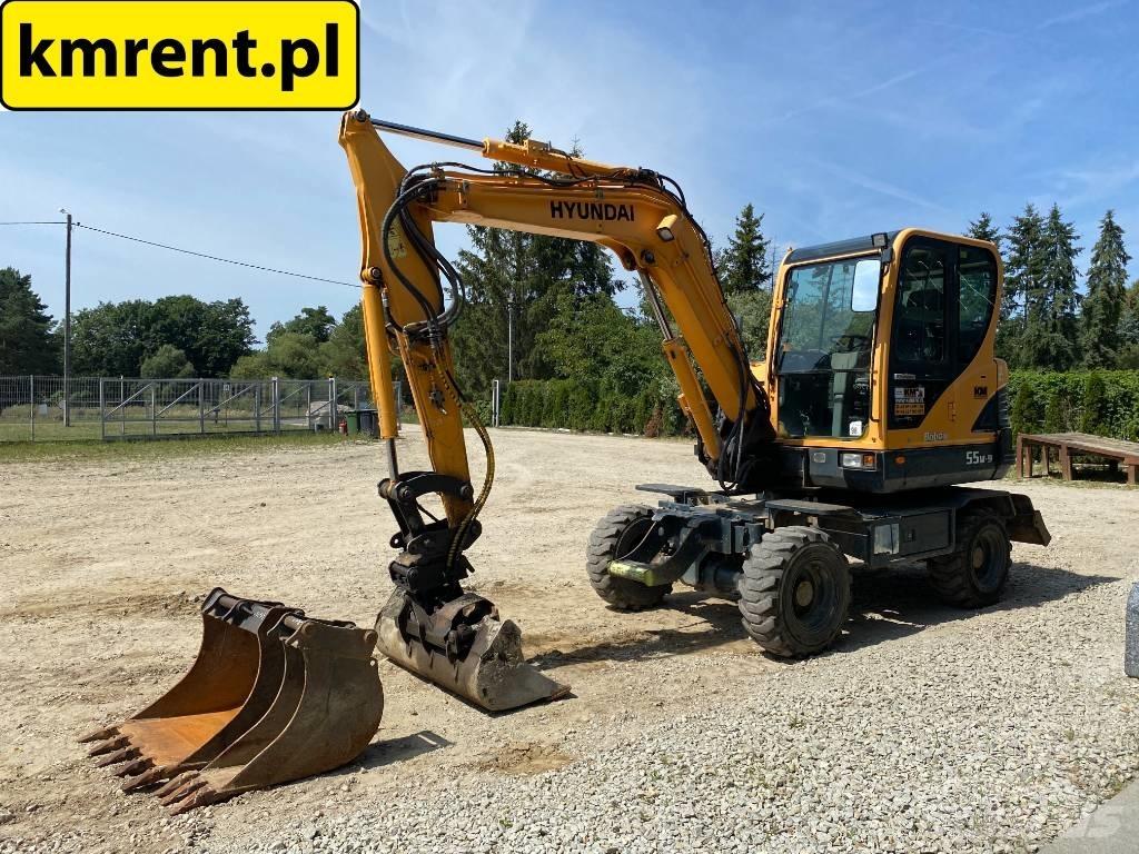 Hyundai Robex 55-9 A Gumikerekes kotrók