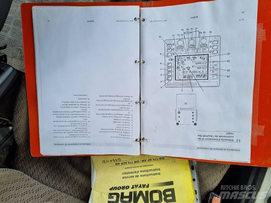 Bomag BW 174 A P AM Ikerdobos hengerek