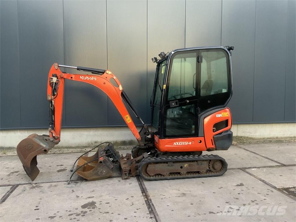 Kubota KX 019-4 Mini kotrók < 7t
