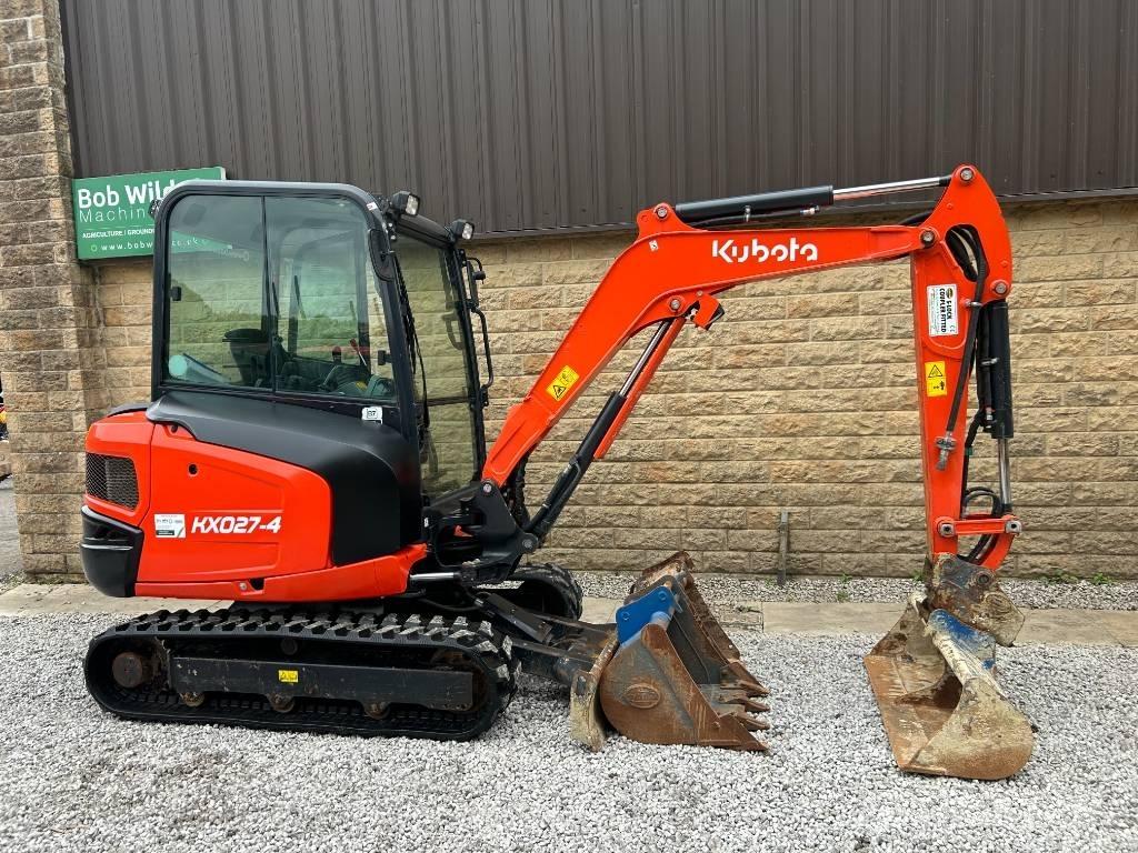 Kubota KX027-4 Mini kotrók < 7t