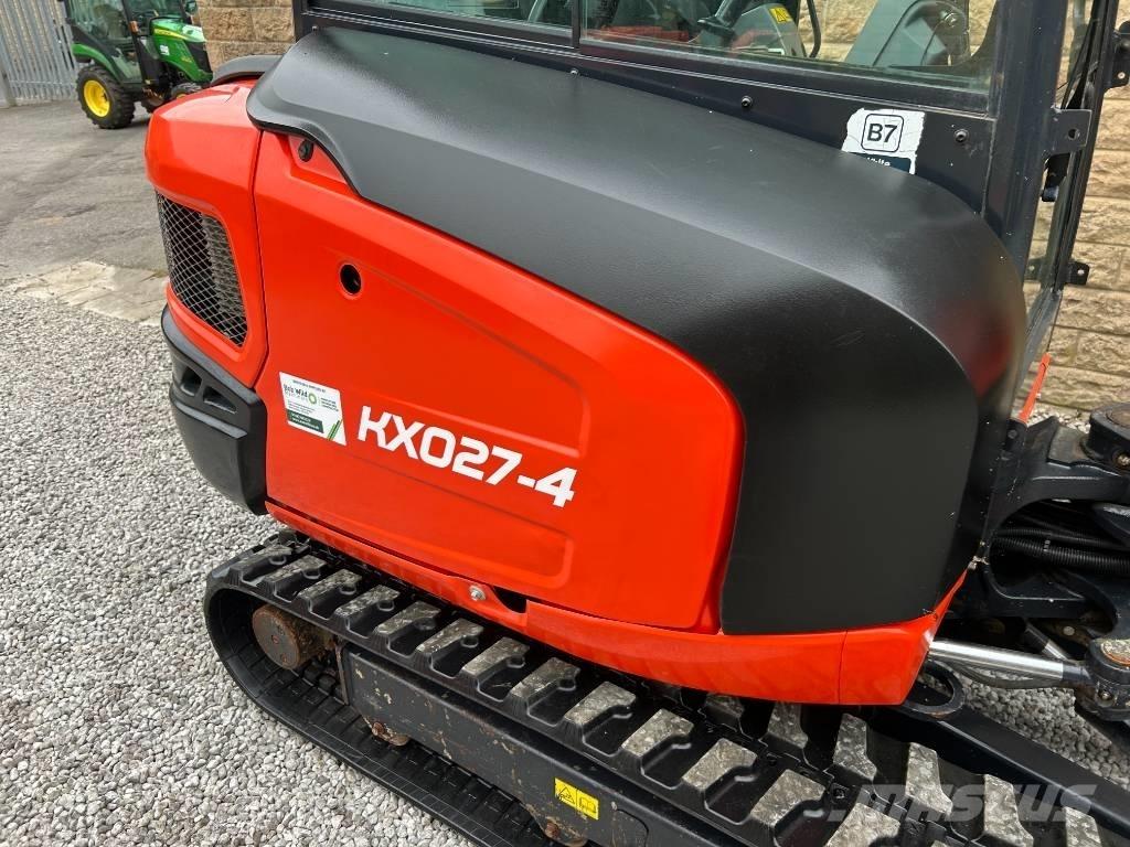Kubota KX027-4 Mini kotrók < 7t