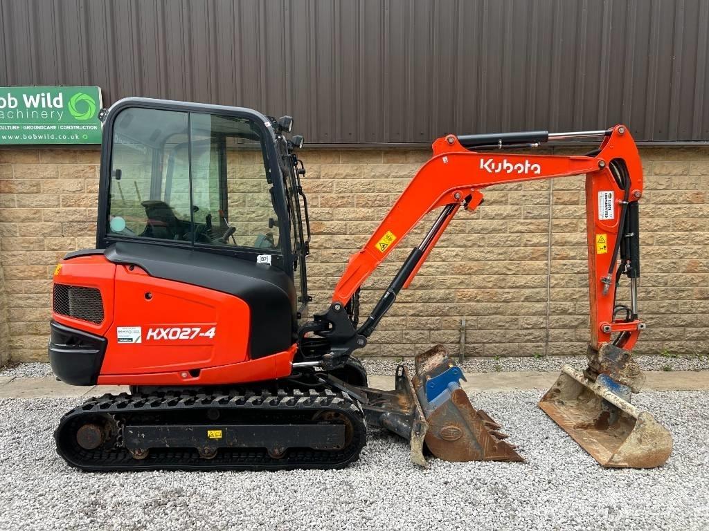Kubota KX027-4 Mini kotrók < 7t