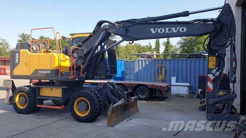 Volvo EW 160 E Gumikerekes kotrók