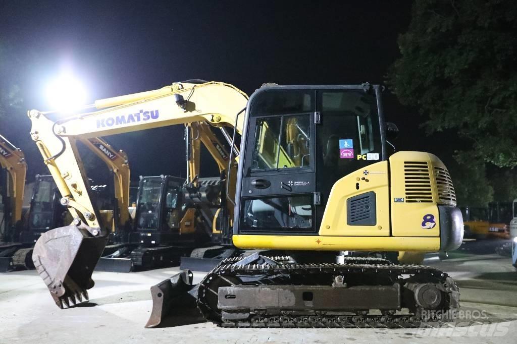 Komatsu PC 60-8 Mini kotrók < 7t