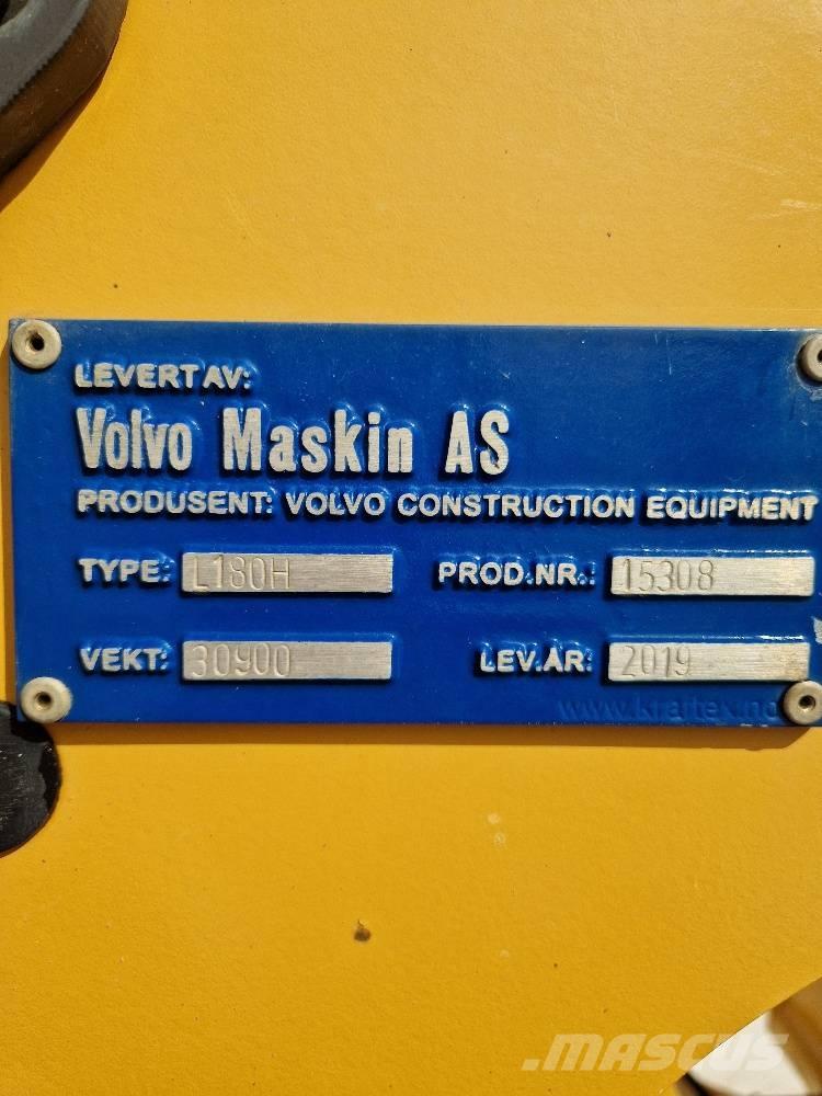 Volvo L180H Gumikerekes homlokrakodók