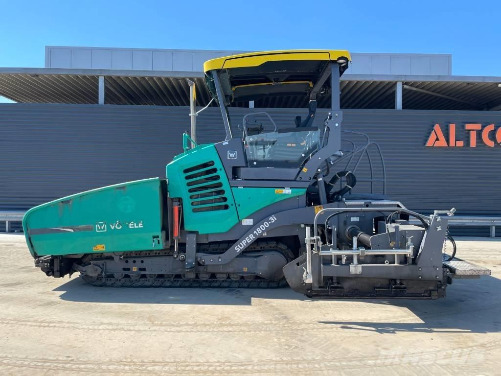 Vögele SUPER 1800-3I Aszfalt terítõ gépek