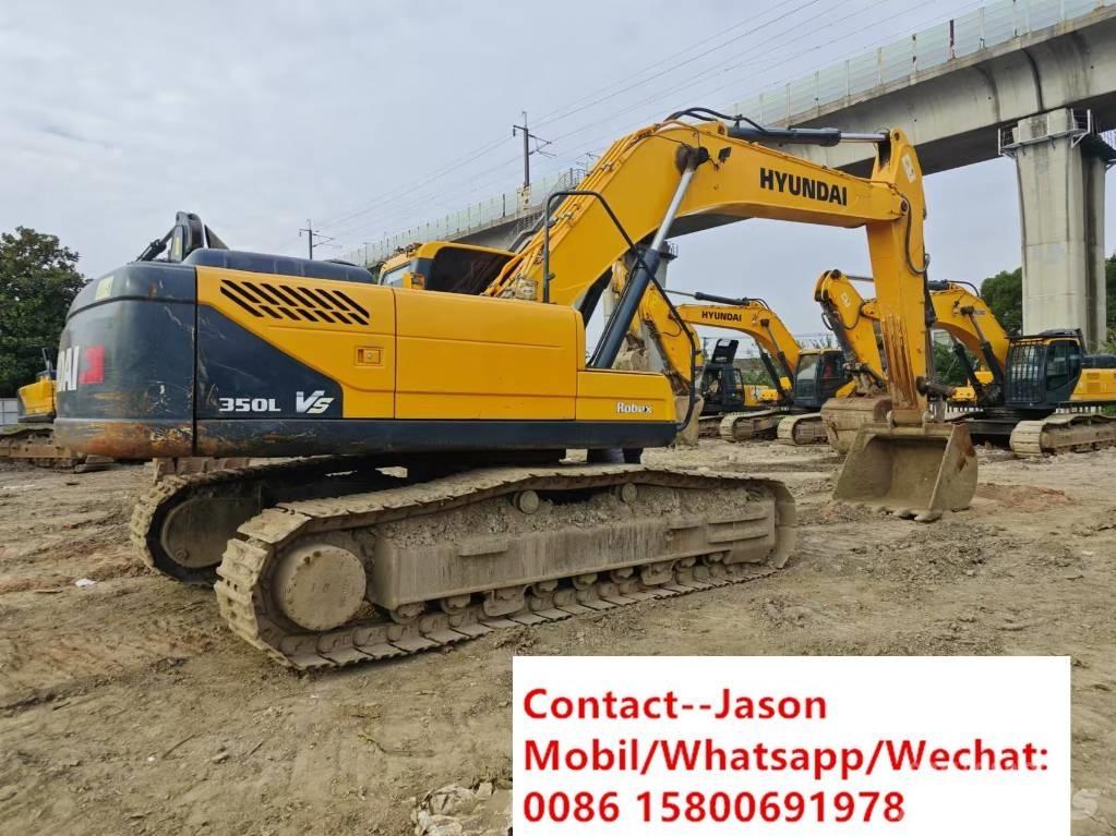Hyundai R350LVS Lánctalpas kotrók