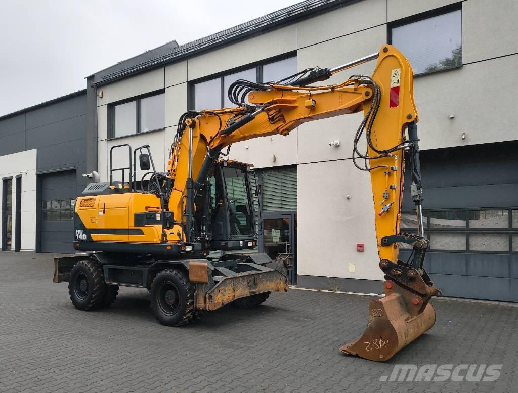 Hyundai HW140 Gumikerekes kotrók