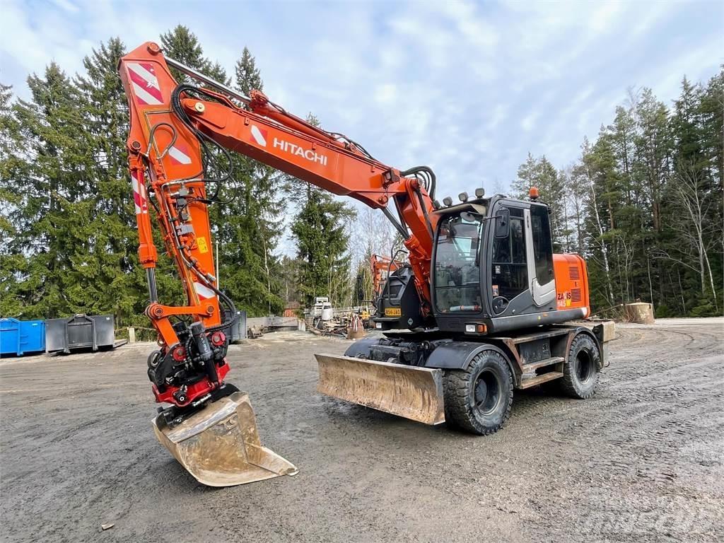Hitachi ZX 145W-3 Gumikerekes kotrók