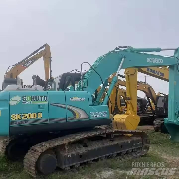 Kobelco SK200D Lánctalpas kotrók