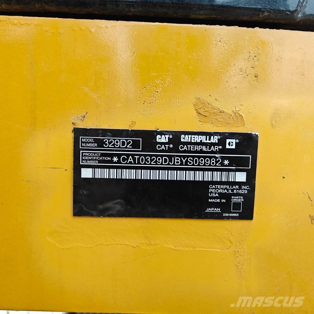 CAT 329 D L Lánctalpas kotrók