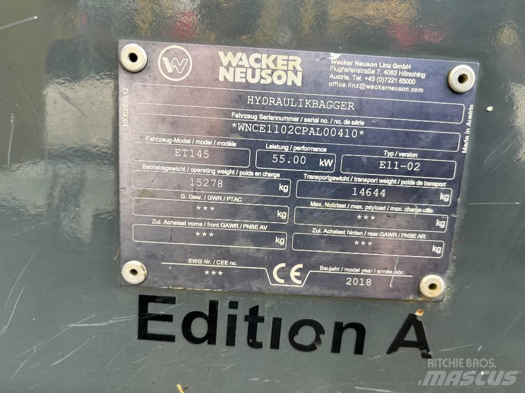 Wacker Neuson ET 145 Lánctalpas kotrók