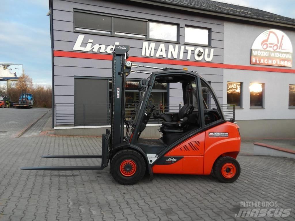 Linde H35T-02 Gázüzemű targoncák
