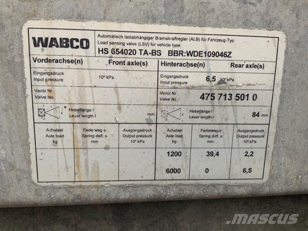 Humbaur HS 6540 Járműszállító pótkocsik