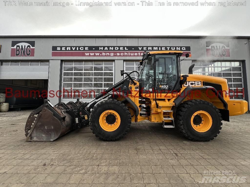 JCB 437 HT -Demo- Gumikerekes homlokrakodók