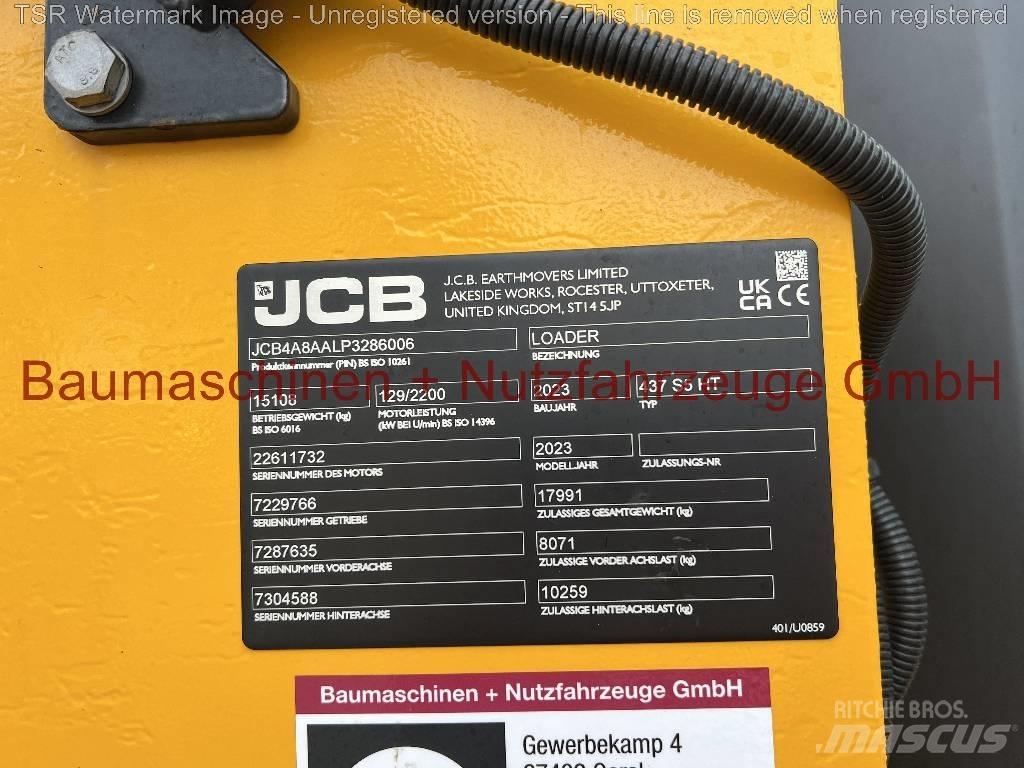 JCB 437 HT -Demo- Gumikerekes homlokrakodók