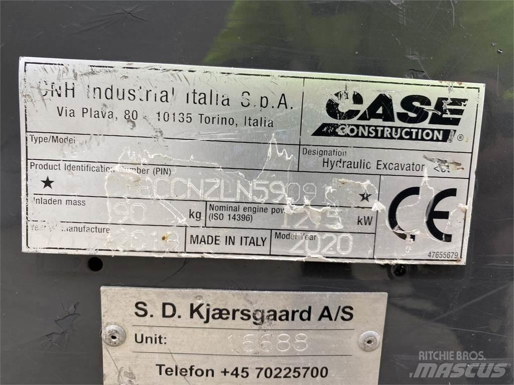 CASE CX18C Gumikerekes kotrók