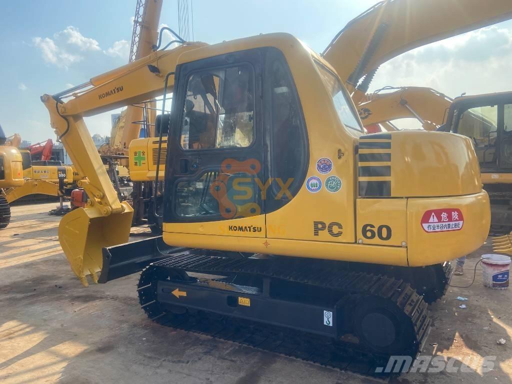 Komatsu PC 60 Lánctalpas kotrók
