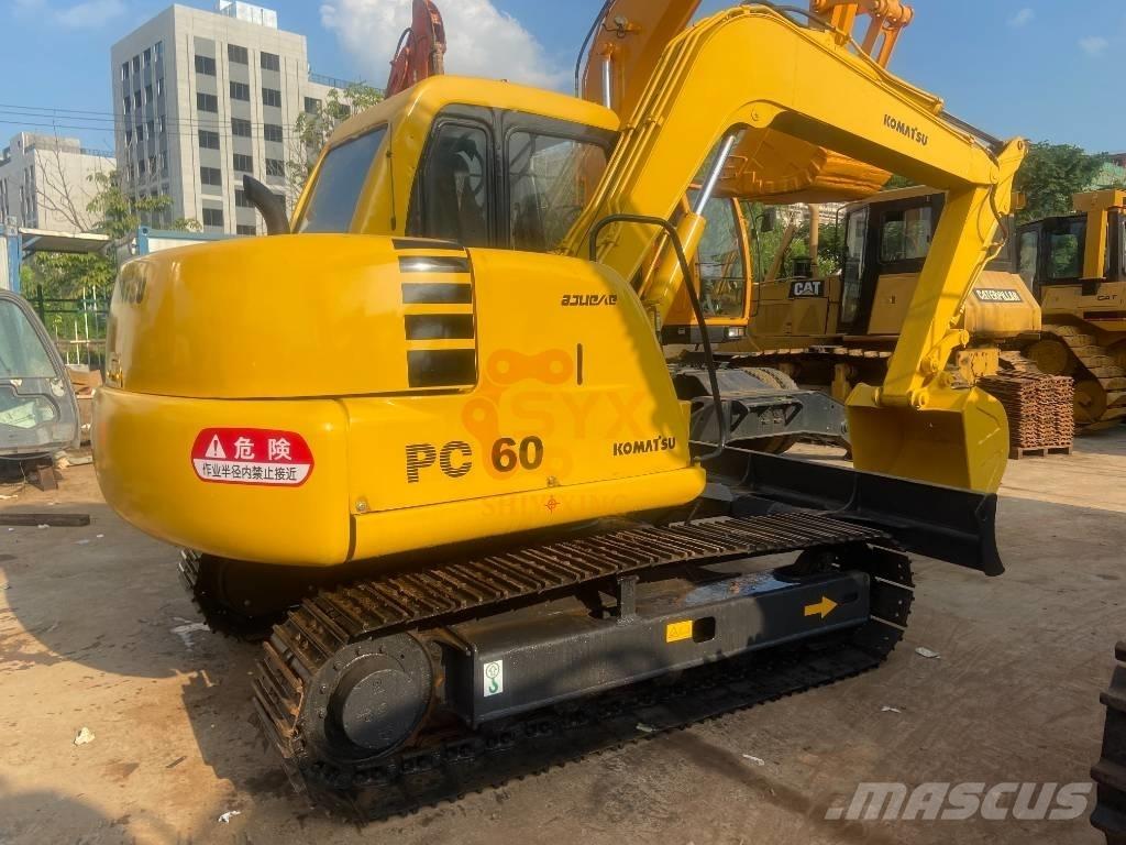 Komatsu PC 60 Lánctalpas kotrók