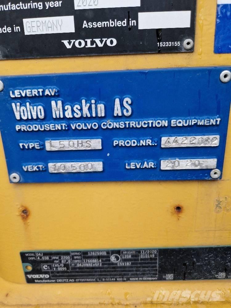 Volvo L50HS Gumikerekes homlokrakodók