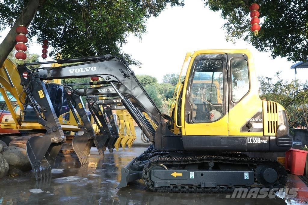 Volvo EC 55 B Mini kotrók < 7t