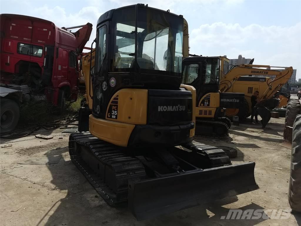 Komatsu PC 35 Mini kotrók < 7t