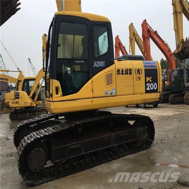 Komatsu pc200-7 Lánctalpas kotrók