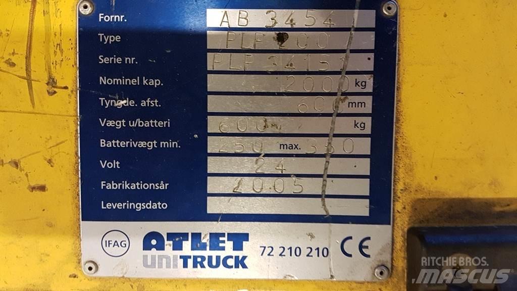 Atlet PLP200 Alacsony emelőkocsi