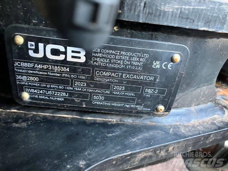 JCB 50 Z-2 Mini kotrók < 7t