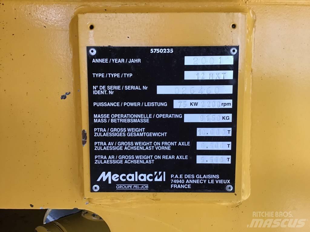 Mecalac 12 MXT Gumikerekes kotrók