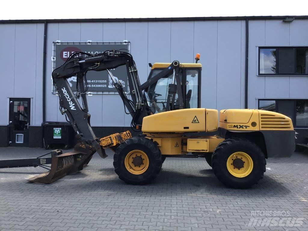 Mecalac 12 MXT Gumikerekes kotrók